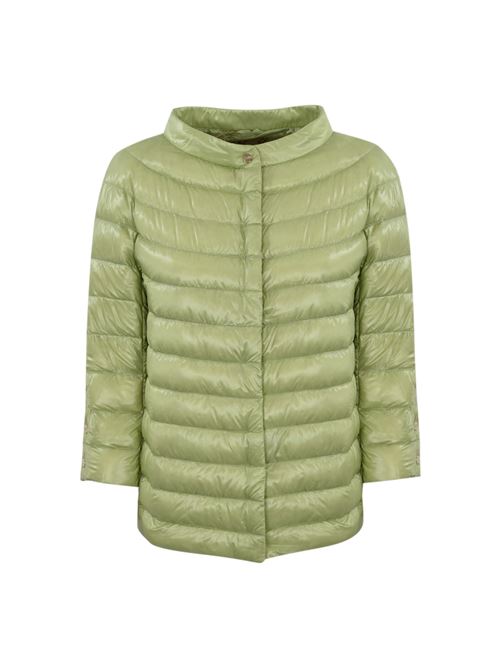 Piumino cappa in nylon ultralight verde Herno | PI001650D 12017Z7109